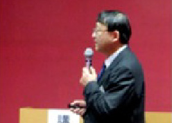 Toshiaki Mitsui, President of KAAB, Niigata University 