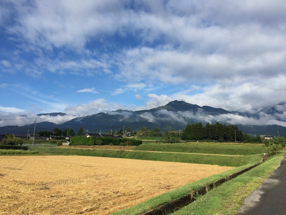 長野県南部の農村